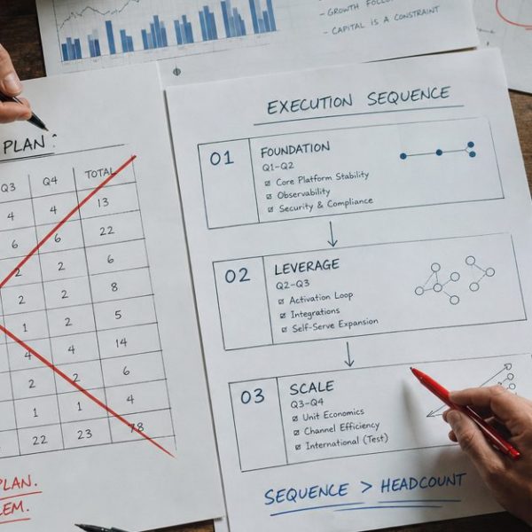In the age of AI, a hiring plan or better execution strategy?
