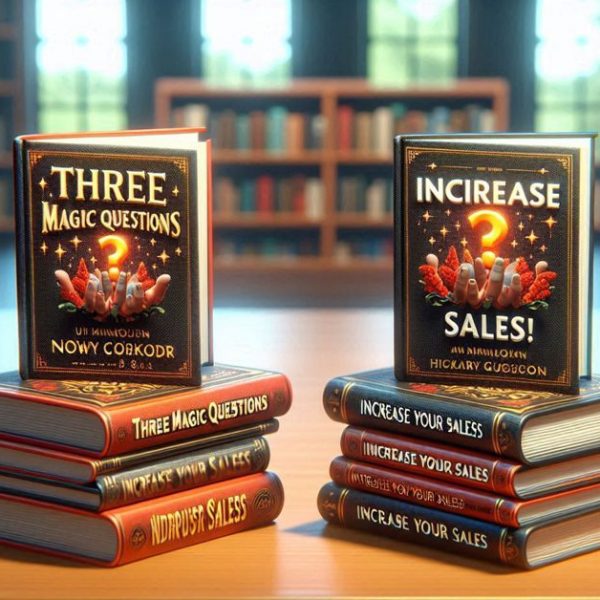 Three magic questions to increase your sales:   